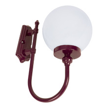 Prescot Powder-Coated Die-Cast Aluminium Outdoor Wall Light